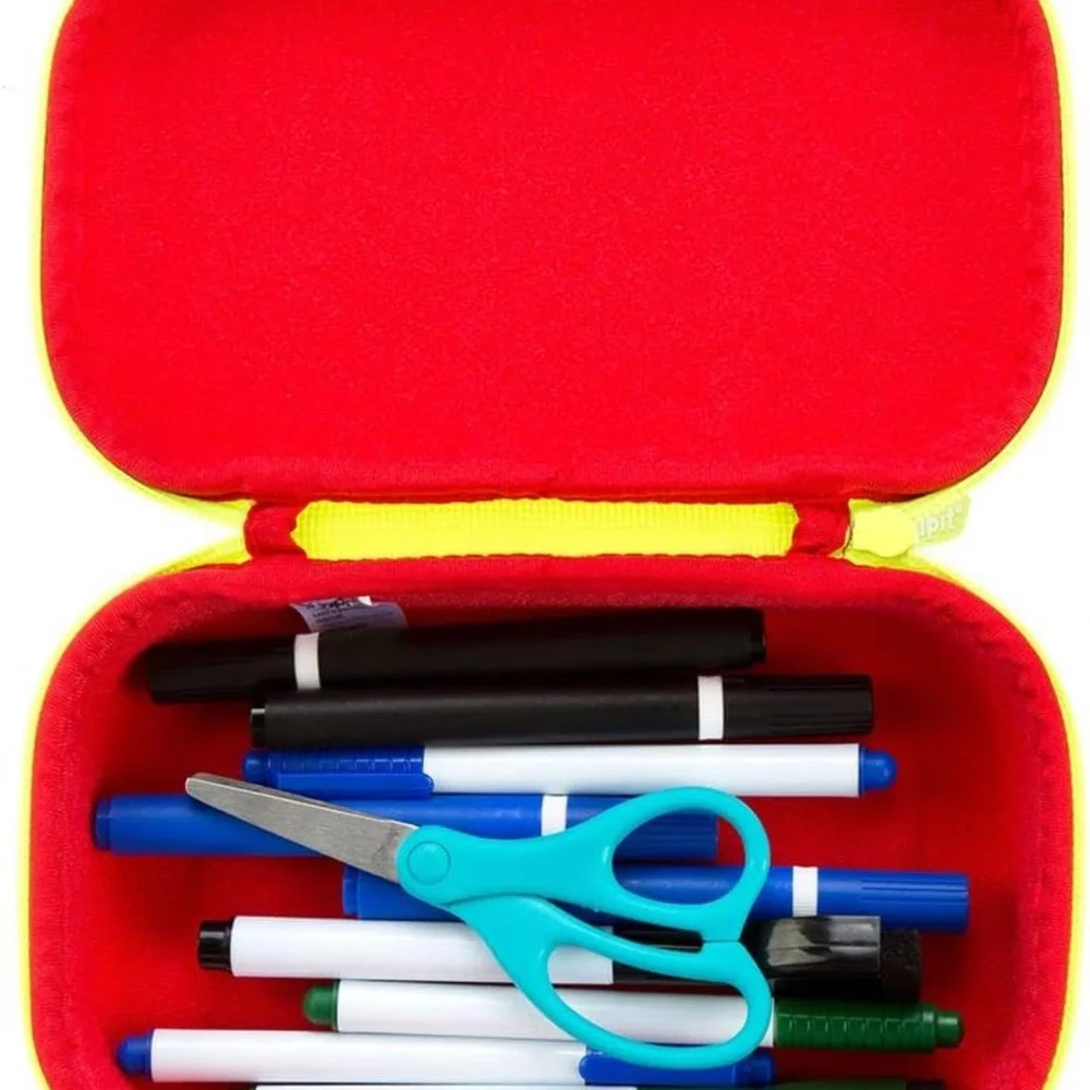 Brand New Sunglasses Case and Art Supply Case Lime Green Back To School Student